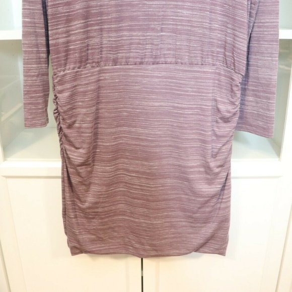 Athleta Dress Avenues Dusty Plum Space Dye Size M - Picture 3 of 5
